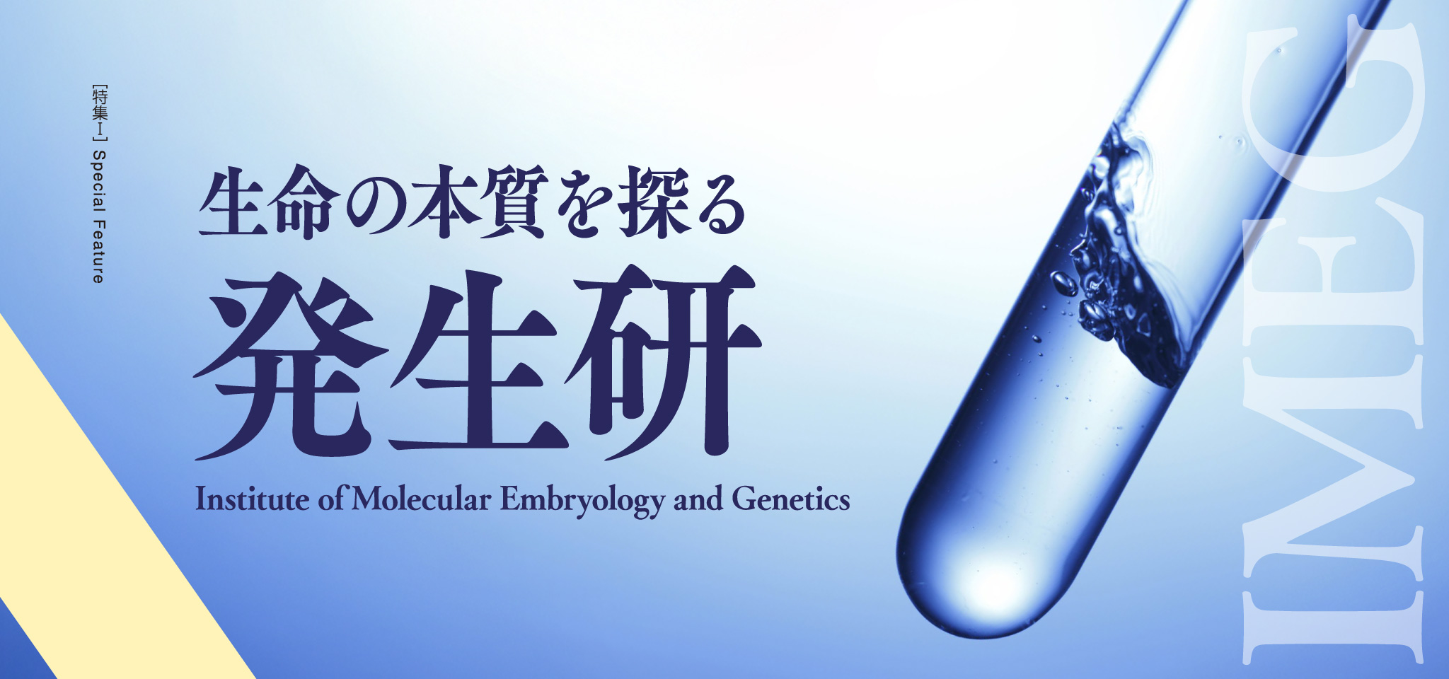進化し続けてまだ見ぬ世界を探求する 発生医学 - Kumadai Now 熊大なう。